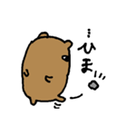 聞いてくれるくま（個別スタンプ：11）