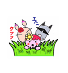 シロタン ＆ クロタン（個別スタンプ：13）