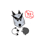 シロタン ＆ クロタン（個別スタンプ：16）