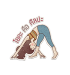 Dooyoga, the little girl（個別スタンプ：17）