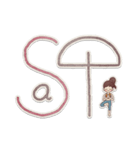 Dooyoga, the little girl（個別スタンプ：24）