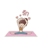 Dooyoga, the little girl（個別スタンプ：32）