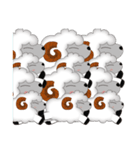 Cute White Sheep（個別スタンプ：18）