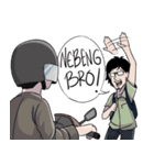 Derita Mahasiswa（個別スタンプ：3）