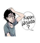 Derita Mahasiswa（個別スタンプ：9）