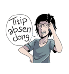 Derita Mahasiswa（個別スタンプ：21）