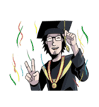 Derita Mahasiswa（個別スタンプ：40）