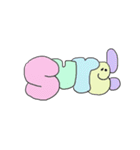 アルファベットちゃん英語挨拶編（個別スタンプ：1）