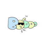 アルファベットちゃん英語挨拶編（個別スタンプ：6）