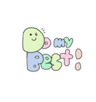 アルファベットちゃん英語挨拶編（個別スタンプ：7）