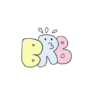 アルファベットちゃん英語挨拶編（個別スタンプ：9）