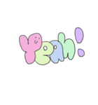 アルファベットちゃん英語挨拶編（個別スタンプ：24）