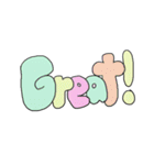 アルファベットちゃん英語挨拶編（個別スタンプ：34）