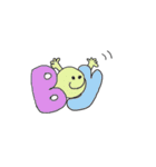 アルファベットちゃん英語挨拶編（個別スタンプ：35）