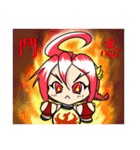 Genbu and her friends（個別スタンプ：22）