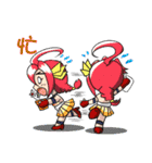 Genbu and her friends（個別スタンプ：30）