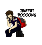 Junior The College Student（個別スタンプ：8）