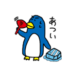 まゆペンギン（個別スタンプ：14）
