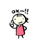 ツンデレな女の子（個別スタンプ：20）