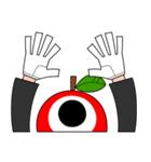 りんごのマトくん（個別スタンプ：1）