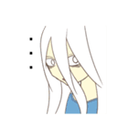 拒絶少女（個別スタンプ：2）