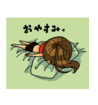 エアロビのお姉さん（個別スタンプ：2）