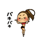 エアロビのお姉さん（個別スタンプ：12）
