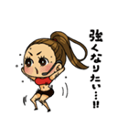 エアロビのお姉さん（個別スタンプ：13）