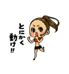 エアロビのお姉さん（個別スタンプ：15）