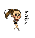 エアロビのお姉さん（個別スタンプ：19）