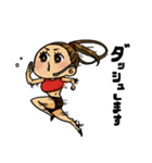 エアロビのお姉さん（個別スタンプ：22）