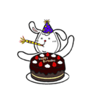 Chubby Rabbit DD（個別スタンプ：30）