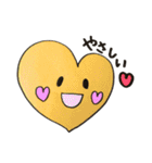 ハートちゃんの褒め言♡（個別スタンプ：3）