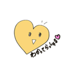 ハートちゃんの褒め言♡（個別スタンプ：24）