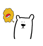 kawaii polar bear（個別スタンプ：11）