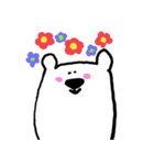 kawaii polar bear（個別スタンプ：16）