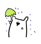 kawaii polar bear（個別スタンプ：17）