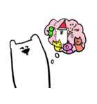 kawaii polar bear（個別スタンプ：18）