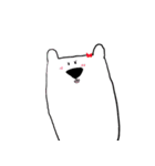kawaii polar bear（個別スタンプ：19）