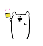 kawaii polar bear（個別スタンプ：21）