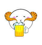 Head Big Goat--Baa-Baaa（個別スタンプ：35）