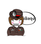 Pretty Girl Police（個別スタンプ：9）