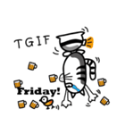 Mr. long head（個別スタンプ：40）