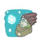 Johnny the weird winter hat（個別スタンプ：8）