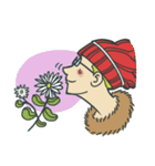 Johnny the weird winter hat（個別スタンプ：13）