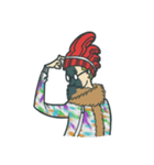Johnny the weird winter hat（個別スタンプ：19）