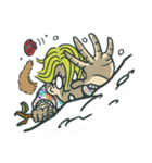 Johnny the weird winter hat（個別スタンプ：39）