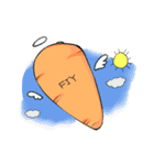 Mr.cauliflower＆carrot chan（個別スタンプ：6）