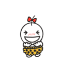 Smile little girl（個別スタンプ：4）