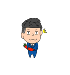 ツーブロッ君（個別スタンプ：24）